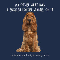 Fun English Cocker Spaniel On It Dog Lovers Adopt Dont Shop T Shirt Baseball Cap | Artistshot