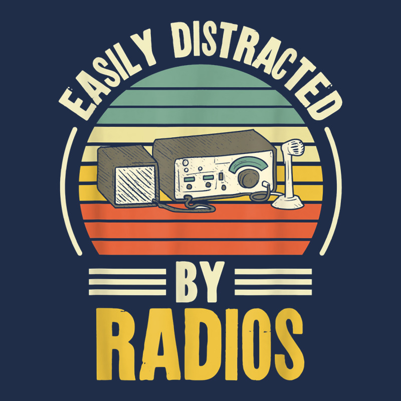 Easily Distracted By Radios Ham Radio Amateur Radio T Shirt Baseball Cap by cm-arts | Artistshot