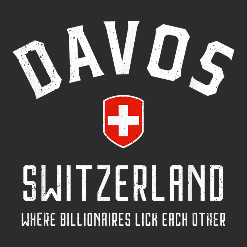 Davos Switzerland Wef Where Billionaires Lick Each Other T Shirt Baseball Cap by ardylanda | Artistshot