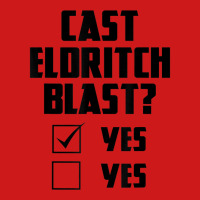 Cast Eldritch Blast Funny Rpg Class Warlock Tabletop Gamer T Shirt Baseball Cap | Artistshot