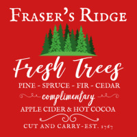 Fraser's Ridge Christmas Trees Holiday Baseball Cap | Artistshot