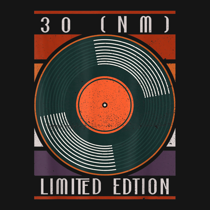 30 Near Mint Limited Edition   Vinyl Records 30th Birthday Mesh cap by Orchid | Artistshot