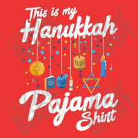 Hanukkah Pajama Dreidel Toy Boys Girls Jewish Christmas Mesh Cap | Artistshot