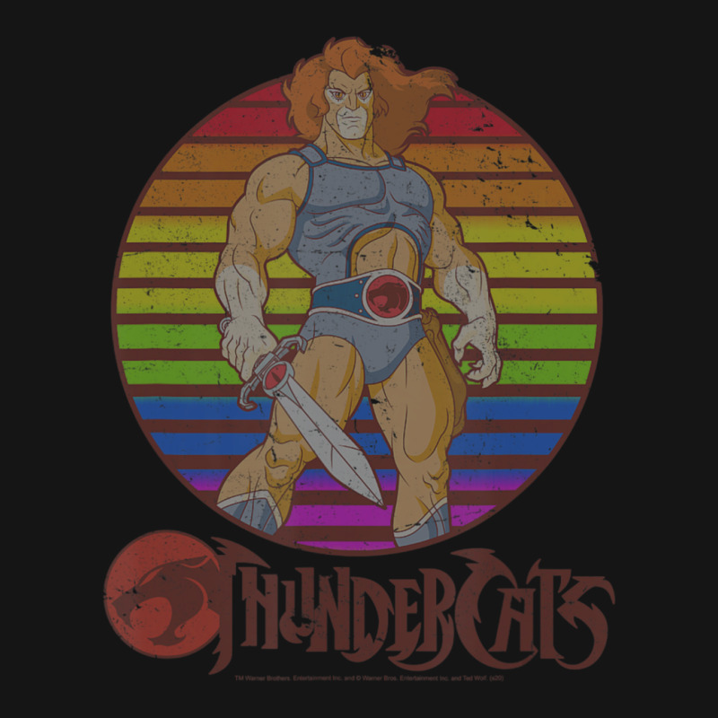 Thundercats Lion-o Rainbow Sunset Poster Mesh cap by Gibbons Washburn | Artistshot