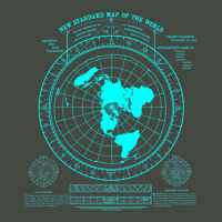 Gleason's New Standard Map Of The World, Flat Earth Trucker Cap | Artistshot