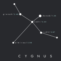 Cygnus Constellation - Astronomy Stargazing Trucker Cap | Artistshot