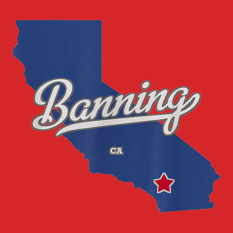 Banning California Ca Map T Shirt Trucker Cap | Artistshot