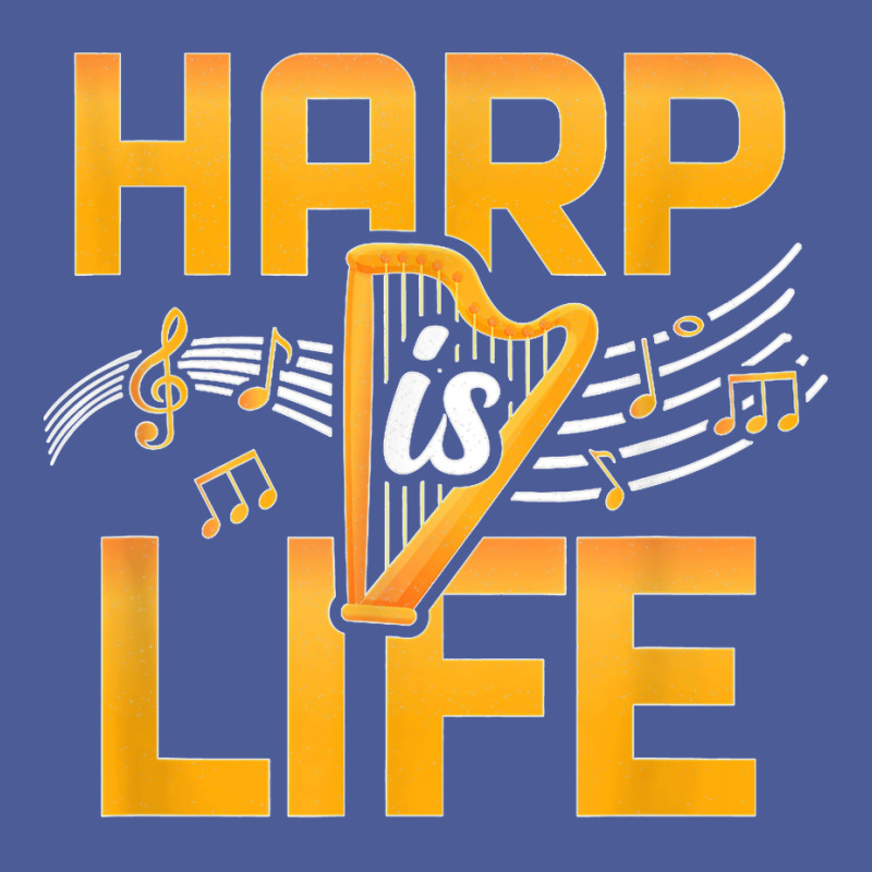 Harp Is Life Funny Harpist Classical Musician Harp Player T Shirt Flat Bill Snapback Cap | Artistshot