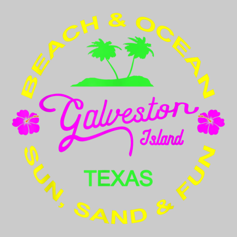 Ocean & Beach Galveston Island Texas Vacation Black T Shirt Flat Bill Snapback Cap by cm-arts | Artistshot