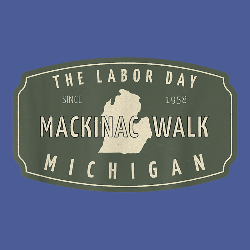 Mackinac Bridge Walk 2022, Labor Day Michigan T Shirt Flat Bill Snapback Cap by cm-arts | Artistshot