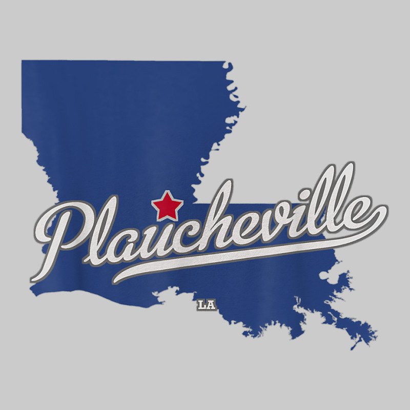 Plaucheville Louisiana La Map T Shirt Flat Bill Snapback Cap | Artistshot