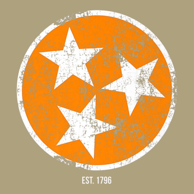 Tennessee Shirt State Flag Orange & White Vintage Est. 1796 Flat Bill Snapback Cap by cm-arts | Artistshot