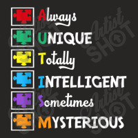 Always Unique Totally Puzzle Autism Awareness Autistic Kids Ladies Fitted T-shirt | Artistshot