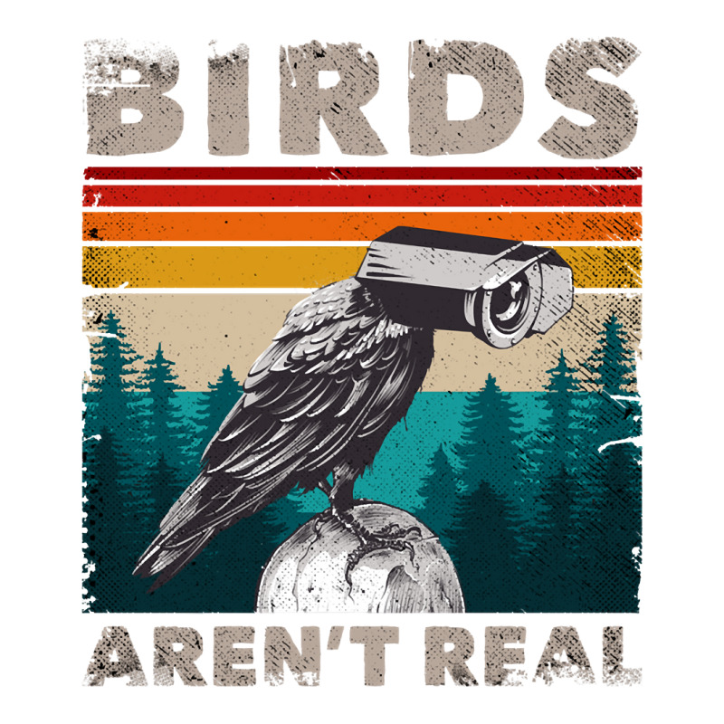 Funny Meme Birds Surveillance Truther Cctv Bird Aren't Real Pullover H Wine Paper Bag - 5 1/2 x 3 1/4 x 13 by cm-arts | Artistshot