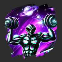 Alien Lifting Weights In Outer Space Alien Weightlifting Tank Top Baseball Cap | Artistshot