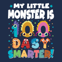 100th Day Of School Gift T  Shirt My Little Monster Is 100 Days Smarte Baseball Cap | Artistshot