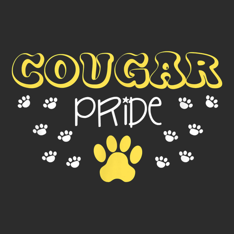 Cougar Pride Paw Shirt Baseball Cap by cm-arts | Artistshot