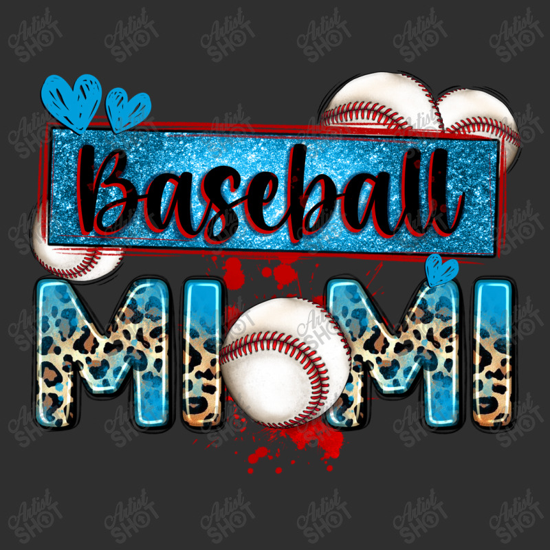 Baseball Mimi With Leopard Round Leatherette Patch | Artistshot