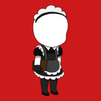 Slenderman Maid Chibi Baseball Cap | Artistshot