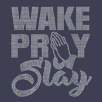 Wake Pray Slay Rhinestone Funny Christian For Birthday Girl Mesh Cap | Artistshot