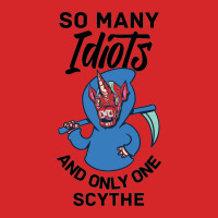 So Many Idiots And Just A Scythe I Hate People Fun 3 Trucker Cap | Artistshot