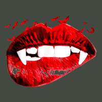 Vampire Kissing Lips Vampire Teeth Bats Halloween Trucker Cap | Artistshot