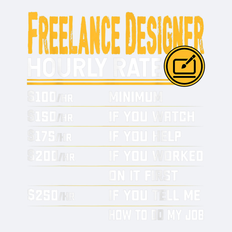 Freelance Designer Hourly Rate Funny Designer Digital Artist Trucker Cap by Fashaza | Artistshot