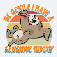 Be Gentle I Have A Sensitive Tummy  Dog Lover Trucker Cap | Artistshot