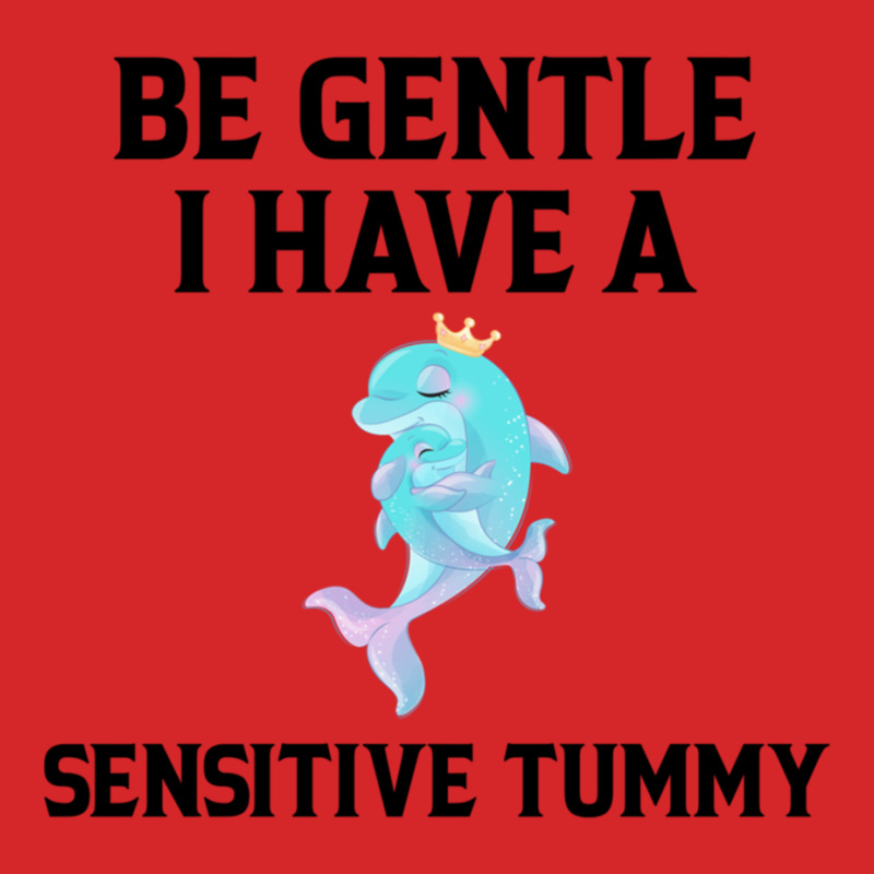 Be Gentle I Have A Sensitive Tummy (2) Trucker Cap by cm-arts | Artistshot