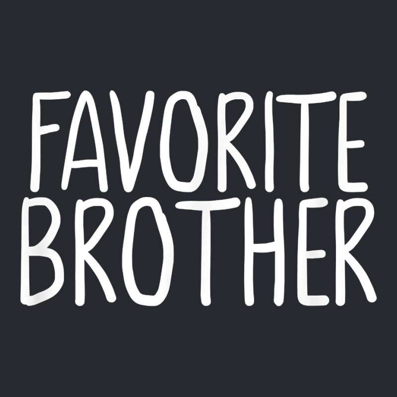 Favorite Brother Funny Novelty Flat Bill Snapback Cap by EllaJennifer | Artistshot