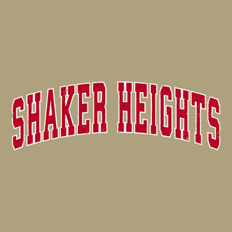 Shaker Heights Ohio Oh Vintage Sports Design Red Design Sweatshirt Flat Bill Snapback Cap by tuftsmirussom | Artistshot