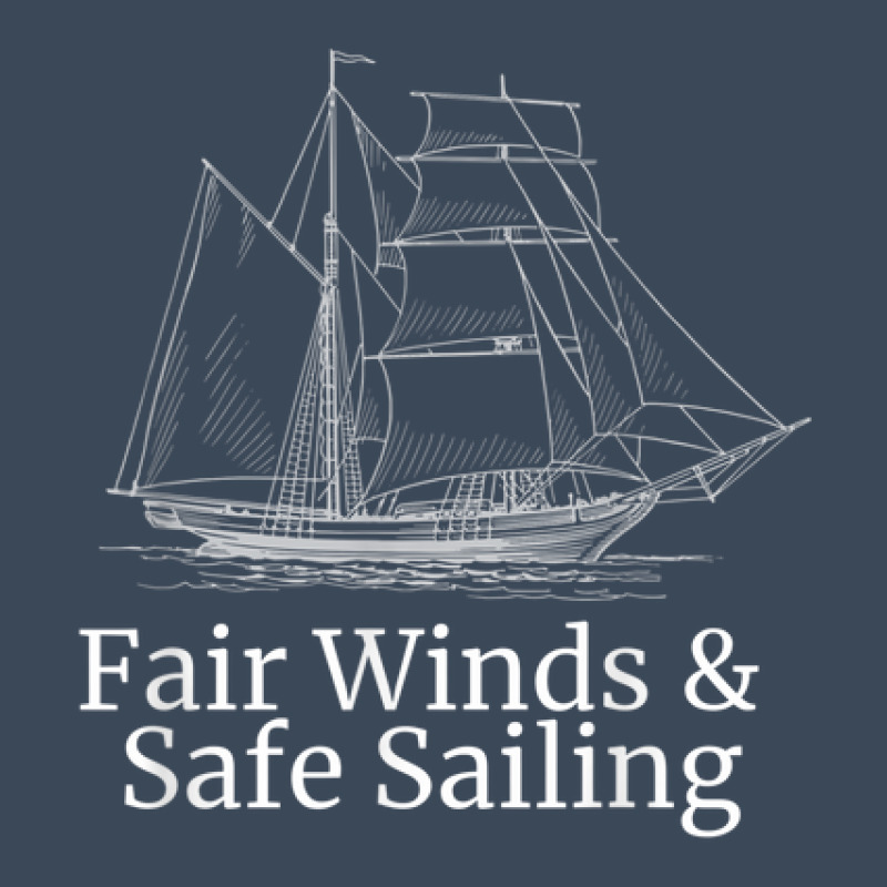 Fair Winds And Safe Sailing Sail Boat Schooner Flat Bill Snapback Cap | Artistshot