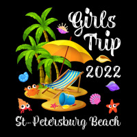 Girls Trip 2022 Summer Vacation Florida St. Petersburg Beach Raglan Ba Baby Tee | Artistshot