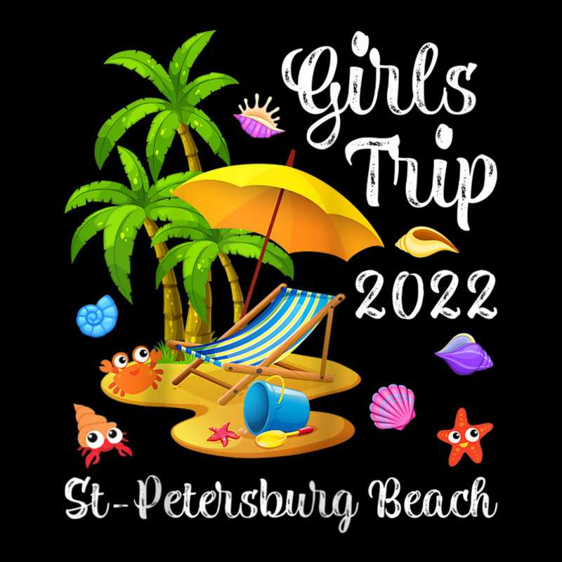 Girls Trip 2022 Summer Vacation Florida St. Petersburg Beach Raglan Ba Baby Tee by LemonJack | Artistshot