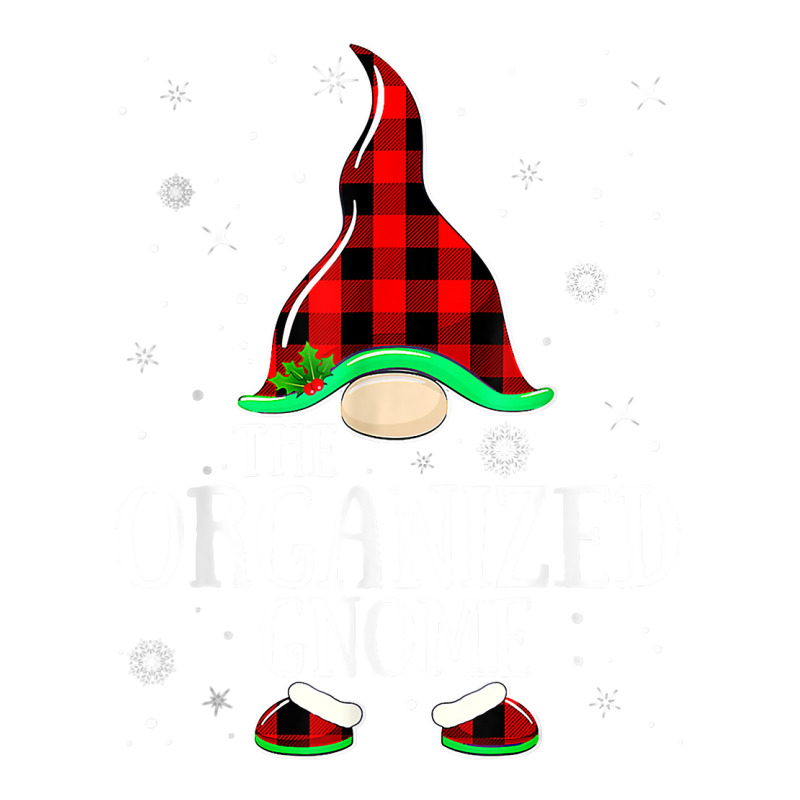 Organized Gnome Buffalo Plaid Matching Family Christmas T Shirt Debie Paper Bag - 10 X 5 X 13 | Artistshot