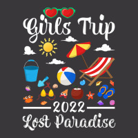 Girls Trip 2022 Summer Vacation Lost Paradise Beach Premium Ladies Curvy T-shirt | Artistshot