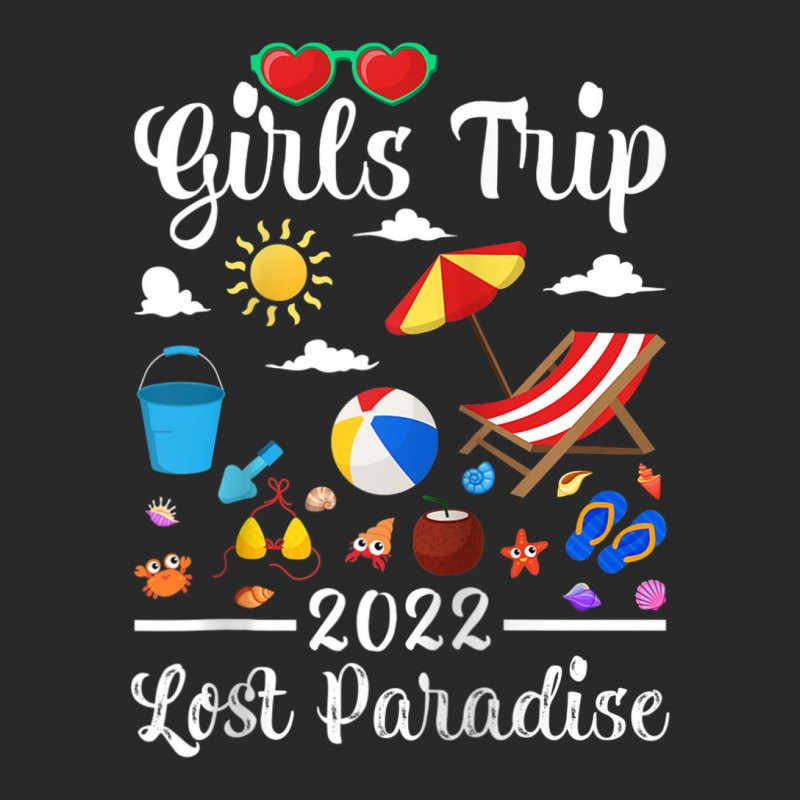 Girls Trip 2022 Summer Vacation Lost Paradise Beach Raglan Baseball Te Toddler T-shirt by LemonJack | Artistshot