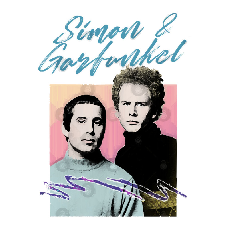 Simon Amp Garfunkel Retro Aesthetic Design Double Wine Paper Bag - 6 1/2 X 3 1/2 X 12 3/8 | Artistshot