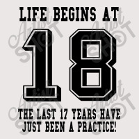18th Birthday Life Begins At 18 Pocket T-shirt | Artistshot