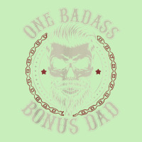 Mens One Badass Bonus Dad Birthday Step Dad Father's Day Tee T Shirt Urban Heavy T-shirt | Artistshot