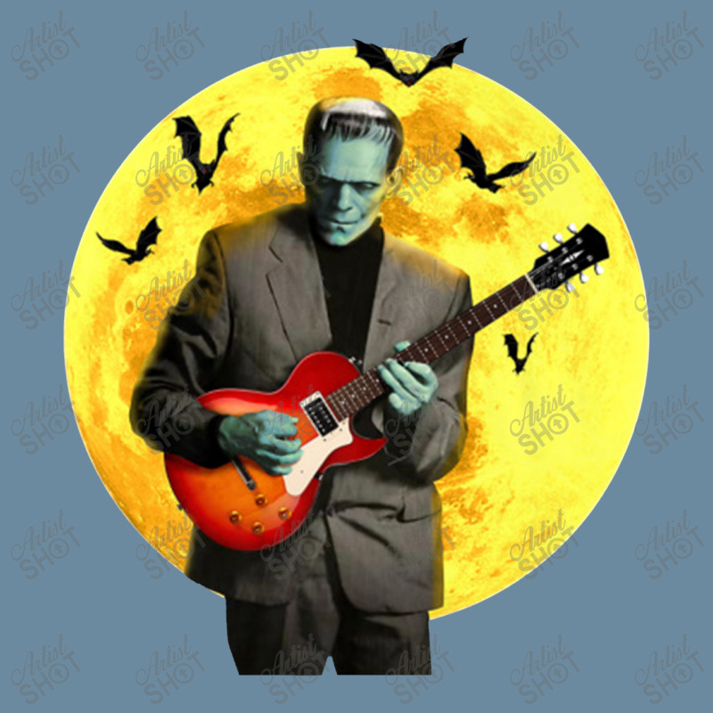 Franken Guitar Frankenstein Plays Electric Guitar Halloween Premium Urban Heavy T-shirt by kabelistrik | Artistshot