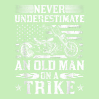 Never Underestimate An Old Man On A Trike Motorcycle T Shirt Urban Heavy T-shirt | Artistshot