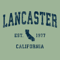 Lancaster California Ca Vintage Sports Design Navy Print T Shirt Urban Heavy T-shirt | Artistshot