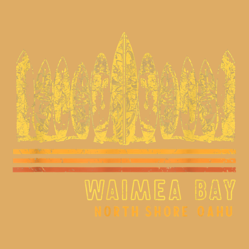 Hawaii Waimea Bay North Shore Surfing Vintage Retro T Shirt Urban Pullover Hoodie | Artistshot