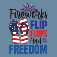 Fireworks Flip Flops And Freedom, 4th July, Plus Size Urban Pullover Hoodie | Artistshot