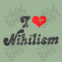 I Heart Nihilism Vintage Look Faded Typography Gift Urban Pullover Hoodie | Artistshot