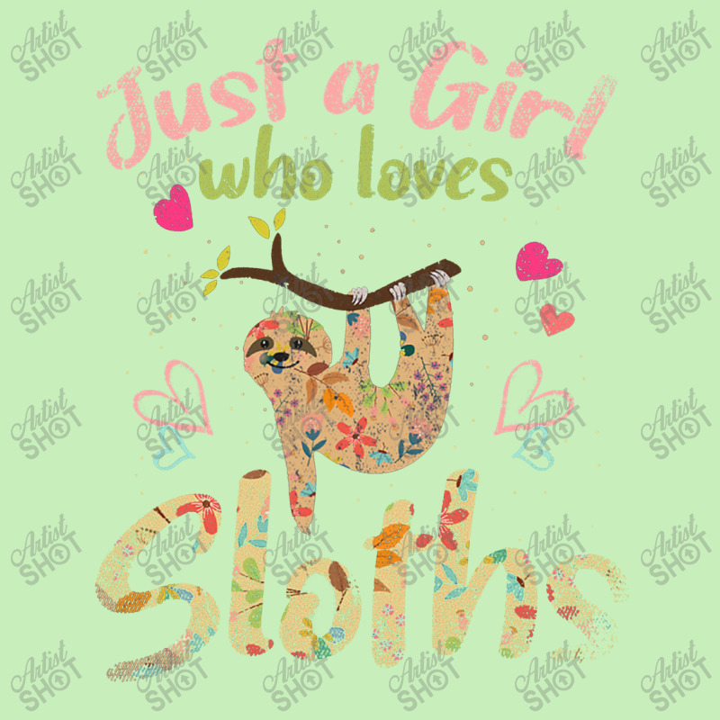 Just A Girl Who Loves Sloths Urban Pullover Hoodie | Artistshot