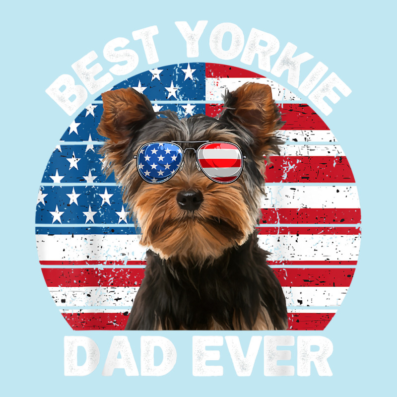 Mens Yorkie Dad For Men Funny Yorkshire Terrier Lover 4th Of July T Sh Urban Pullover Hoodie by tamarogbbrazee4 | Artistshot