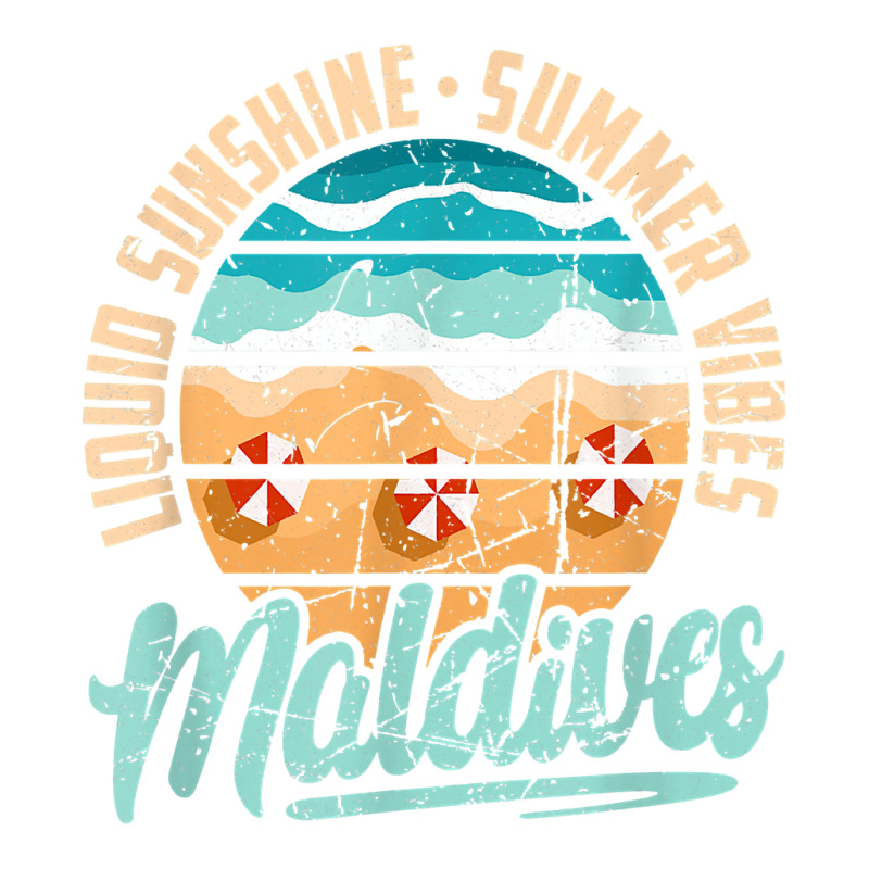 Maldives Liquid Sunshine Summer Vibes Maldives Vacation T Shirt Pickleball Paddle | Artistshot