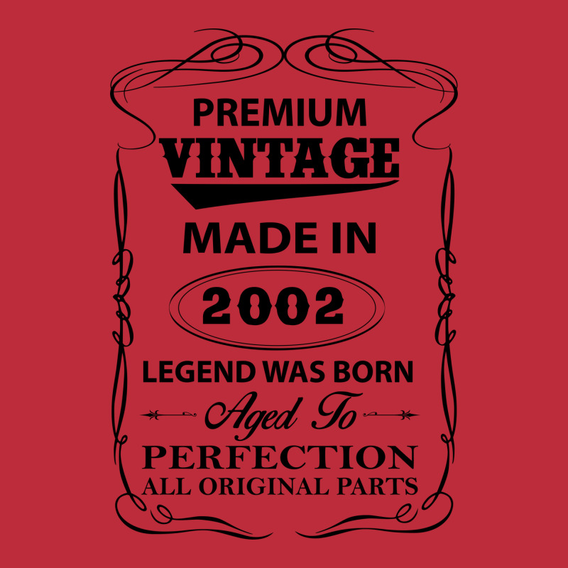 Vintage Legend Was Born 2002 Pocket T-shirt | Artistshot